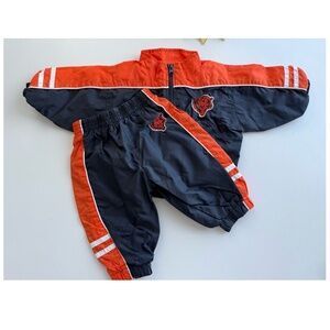 Toddler Chicago Bears NFL Jacket & Pants Set 3/6Mos EUC